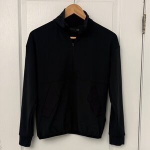 Peak Performance women's Black Zip-Up mid layer